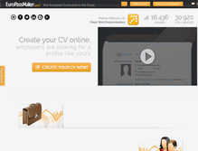 Tablet Screenshot of europassmaker.com